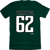 Thank You, 62 Green T-shirt In The Clutch